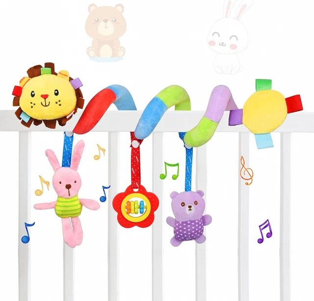 TonStyle Jouets Suspendus Spirale pour Bébés, Bébé Jouet de Poussette,...