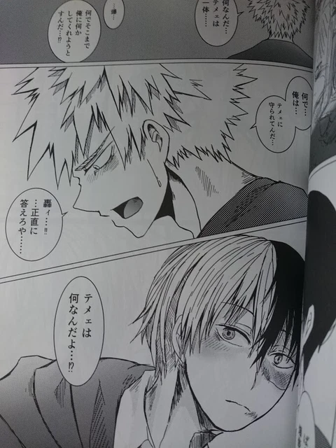 DOUJINSHI MY HERO Academia Todoroki X Bakugou (B5 58pages) Shiba $13.68 ...