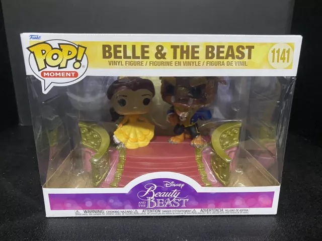 Funko Pop Moment ! Belle & The Beast 1141 Disney La1