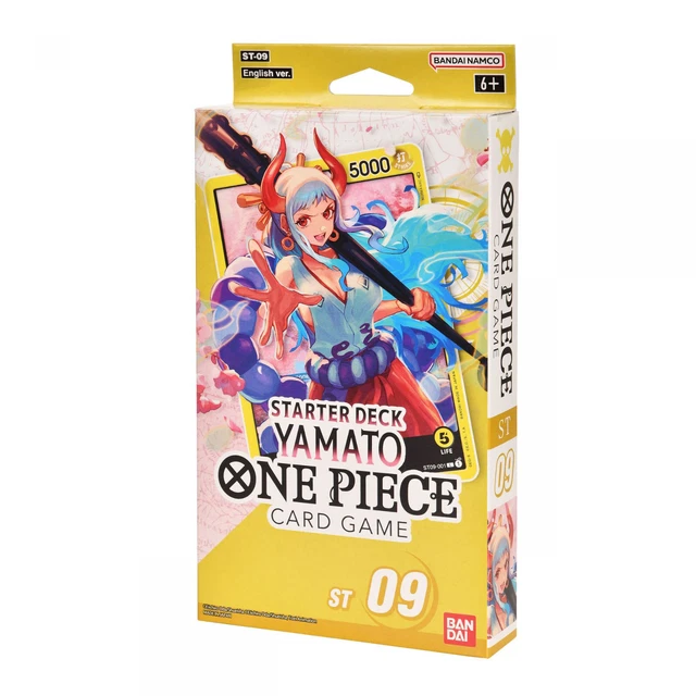 ONE PIECE CARD Game Starter Deck Yamato ST09 INGLESE NUOVO & IMBALLO