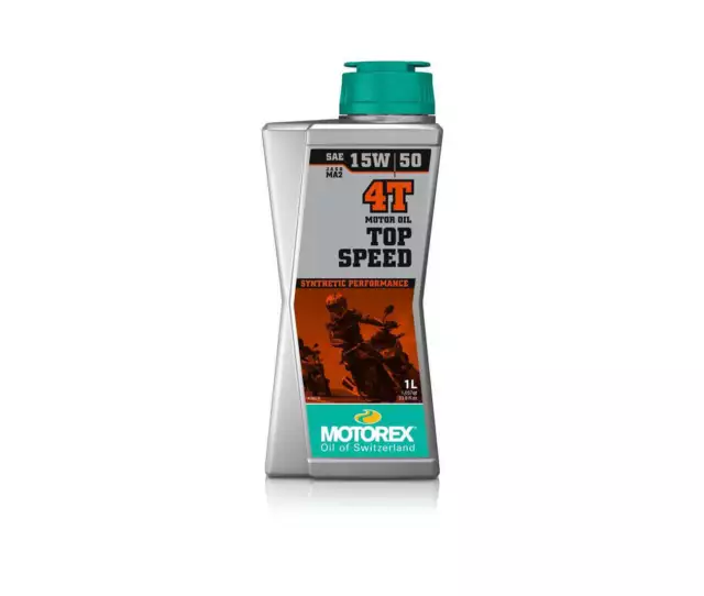 Huile Motorex 4 Temps 1 Litre Synthese Top Speed 15W50 / 308096