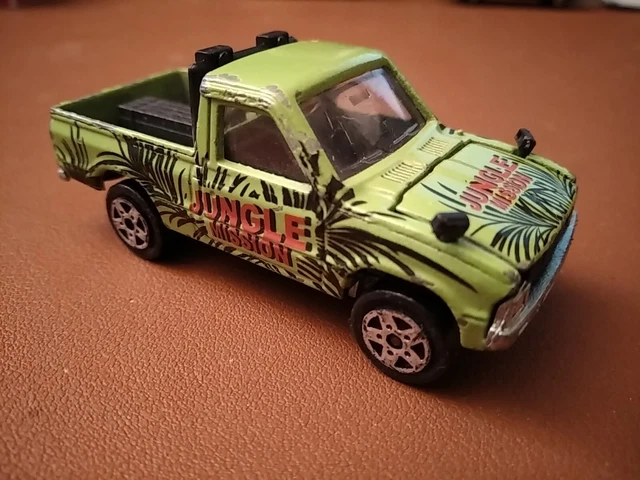 Voiture Miniature Majorette Série Jungle Mission - Modèle Jeep Toyota, Occasion En Très Bon état