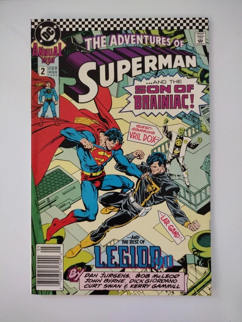 Adventures of Superman Annual #2 (1990) DC Comics