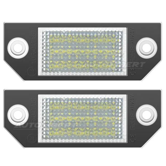 2x für FORD FOCUS MK2 C-MAX Kennzeichen Beleuchtung Led Nummernschildbeleuchtung