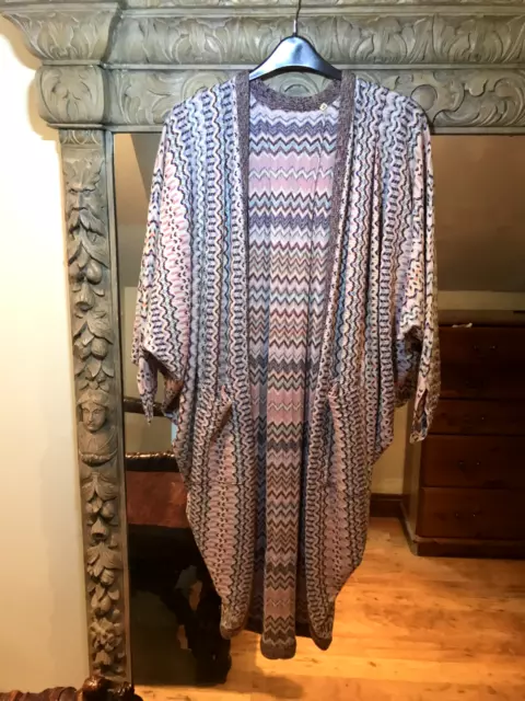 Missoni Vintage Zig Zag Cardigan Coat size 10/12 38 RRP £2,500 Missoni Vintage Zig Zag Cardigan Coat size 10/12 38 RRP £2,500