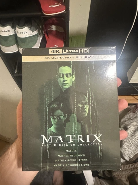 Jack Matrix THE MATRIX 4-FILM Deja Vu Collection Blu Ray Box Set £21.50 - PicClick UK
