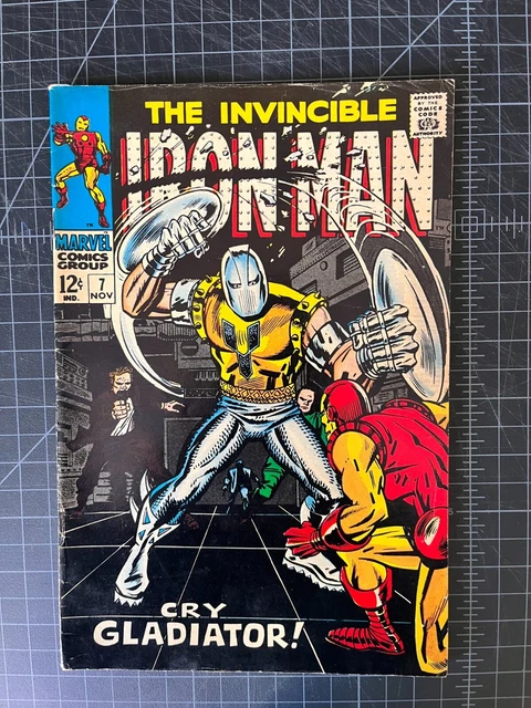 Invincible Iron Man #6 Marvel Comics 1968 Stark Archie Goodwin George Tuska MCU