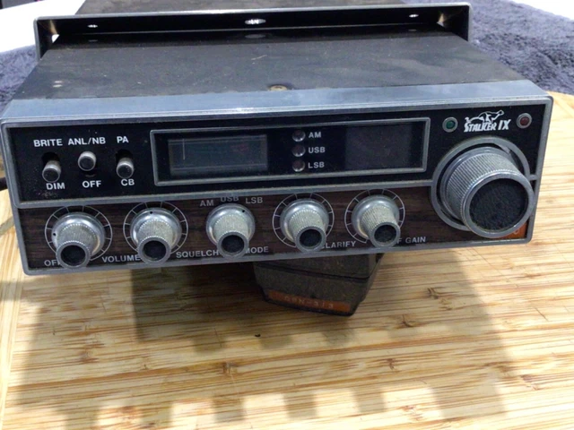 STALKER IX 40 channel CB Radio. Model TBX 89 $20.00 - PicClick AU