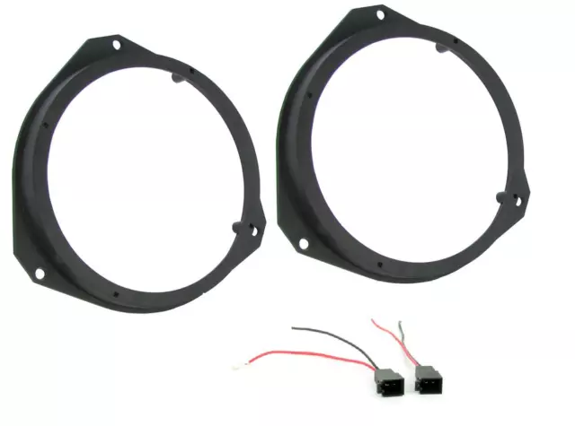 Porte Avant Adaptateur Haut Parleur Entretoises Anneaux Kit Pour Opel Astra H