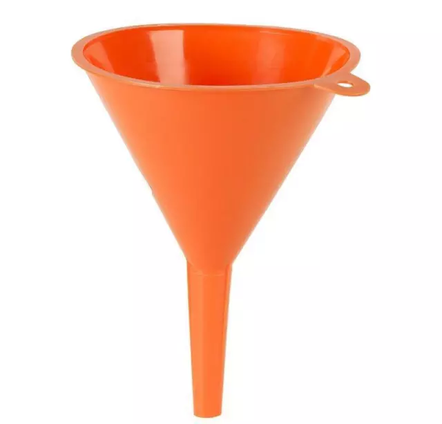 Entonnoir en polyethylene orange diametre 100mm marque Pressol