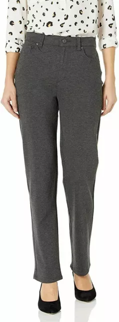 Gloria Vanderbilt Women's Amanda Ponte Knit Pant, Variety