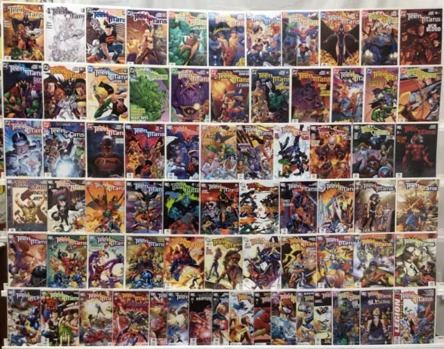 DC Comics Teen Titans Run Lot 1-72 Plus Annual, Secret Files, Special VF 2003
