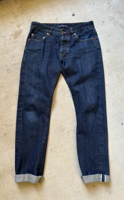 Natural Selection Narrow Leg Raw Selvedge Denim Jeans Men’s 31x32