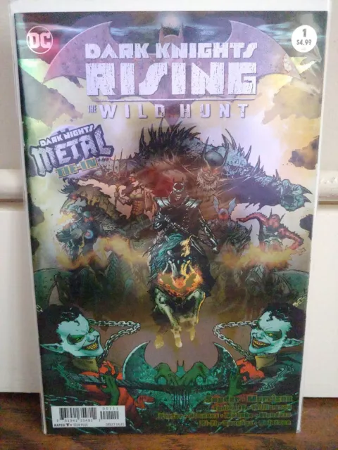 Dark Knights Rising The Wild Hunt #1 DC Foil Cover Dark Nights Metal SNYDER 2018