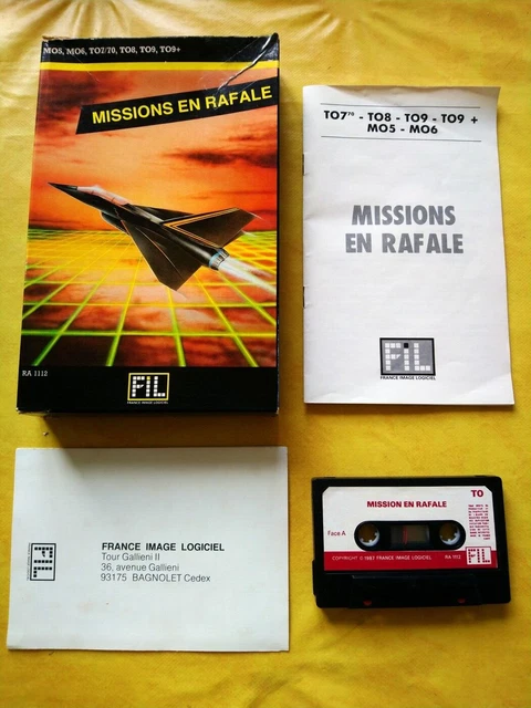 TO7 MO5 TO8 TO9 . Missions en Rafale