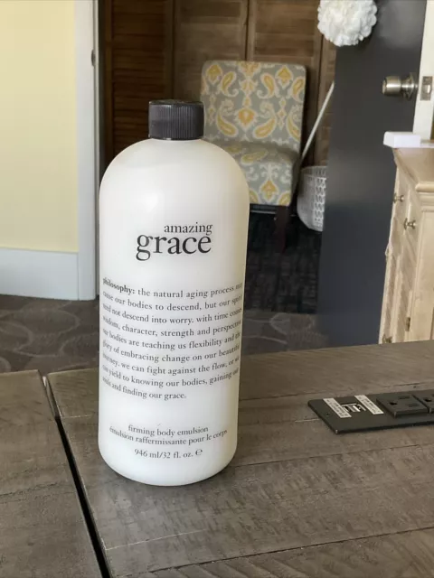 Philosophy Grace Firming Body Emulsion Lotion Amazing Grace 32oz Pump