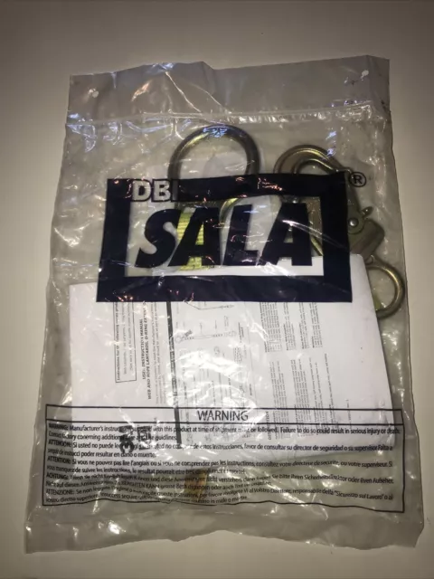 (NEW) 3M DBI-SALA 1231117 D-ring Extension ~ Factory Sealed