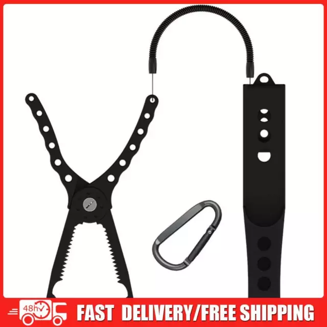 Fish Lip Grabber Plier Controller Holder Clamp Fishing Tongs Gripper Tackle