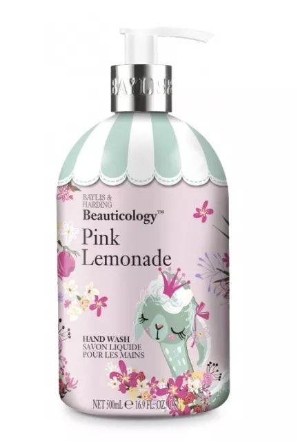 Baylis & Harding Handwäsche Pink Lemonade Llama flüssige Handseife 500ml