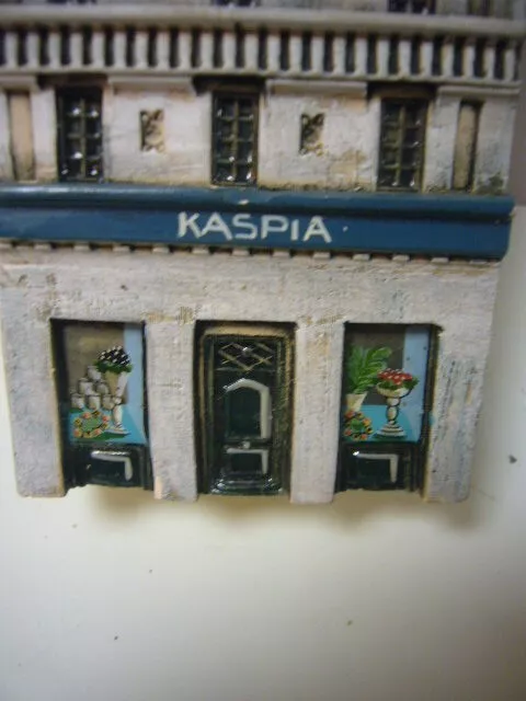 M62  Maison Miniature Gault Paris   Magasin De Vente De Caviar  " Kaspia" 2