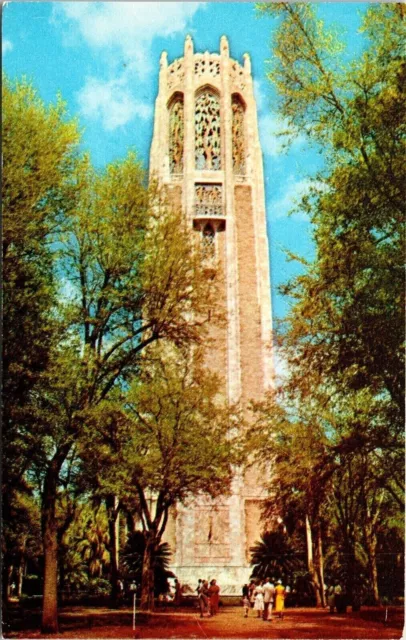 Singing Tower Mountain Lake Sanctuary Lake Wales Florida FL Postcard UNP VTG