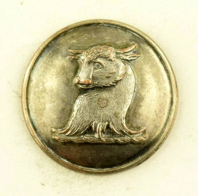 1810S-60S LIVERY HORNED Bull Cow Uniform Button Original F4BT £58.54 ...