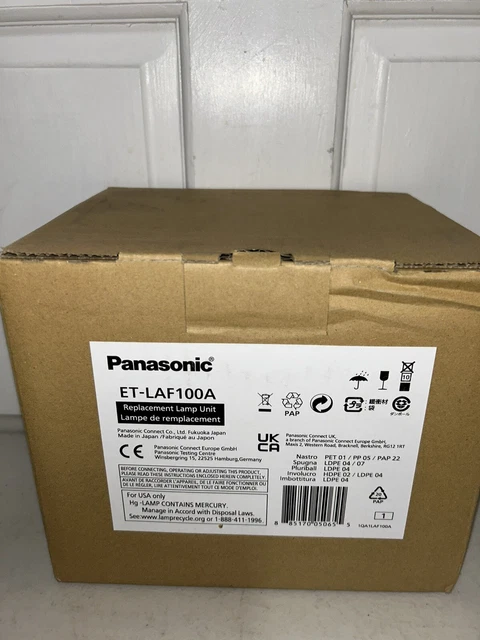 Panasonic ET-LAF100A Original Replacement Lamp Unit ET-LAF100 Sealed, New #4
