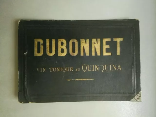 Porte menu publicitaire  Dubonnet tonique au quinquina