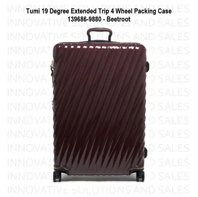 Tumi 19 Degree Extended Trip 4 Wheel Packing Case - 139686-9880 - Beetroot