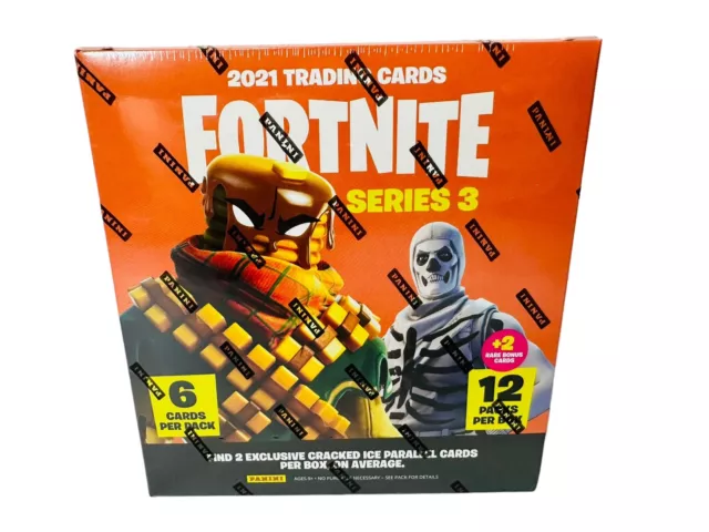 Fortnite Series 3 2021 Panini Mega Box Factory Sealed Cracked Ice Parallel NEW