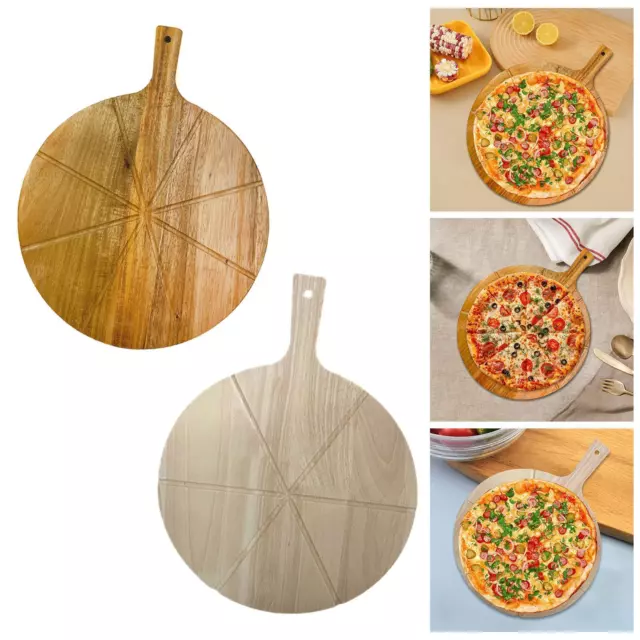 Planche à découper à pizza en bois, palette à pizza en bois pour fromage,