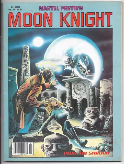 Marvel Preview Presents #21 1st Solo Moon Knight Sienkiewicz Low Grade