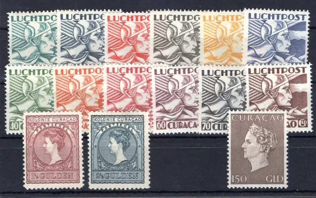 CURACAO 1931 108-120 *,283 * dazu 46-47 ungummiert (M4038