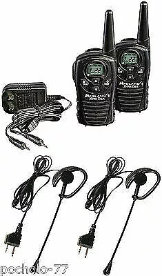 Walkie Talkie Midland Lxt118 + Kopfhörer Mit Vox + Ladegerät +...