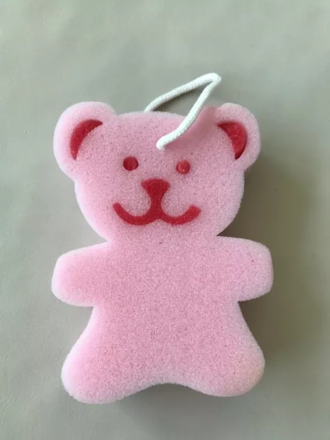 Pink Bear Sponges- 2 pack