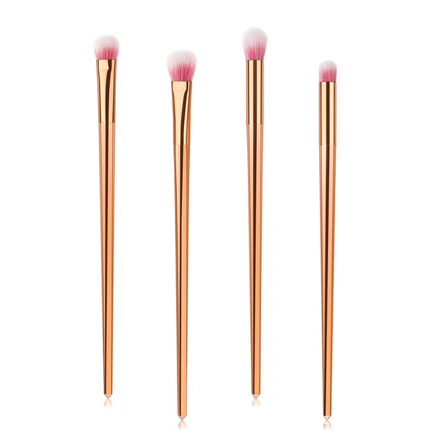 4 Pcs Pennello Trucco Per Donna Set Di Pennelli Per Il Trucco Impostare
