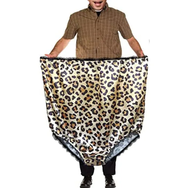 Giant Leopard Undies, Big Momma Undies, Funny Joke Gag Gift