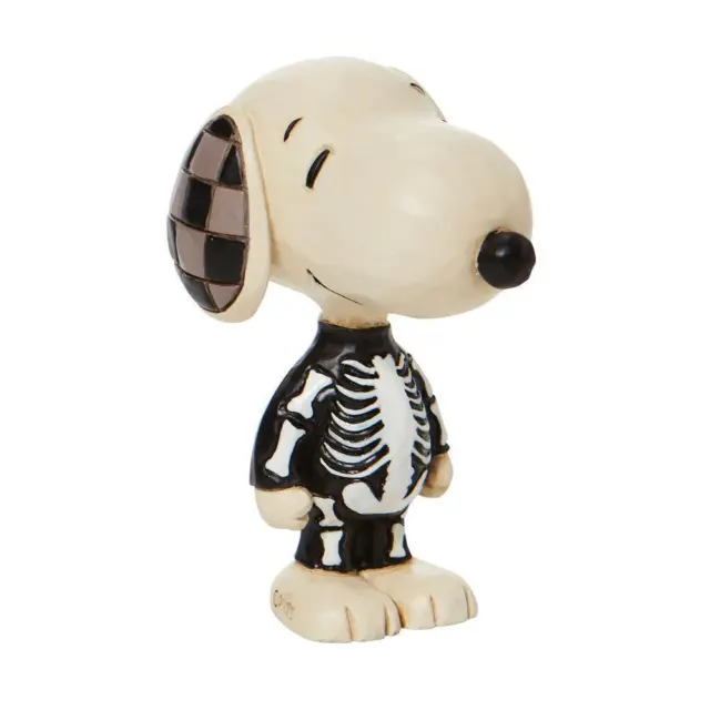 Peanuts by Jim Shore Mini Snoopy Skeleton