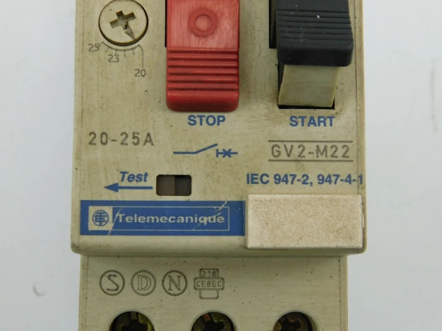 Disjoncteur Moteur GV2ME32C - Protection Thermique Et Magnétique Pour Moteurs 0,37 KW à 15 KW - 2