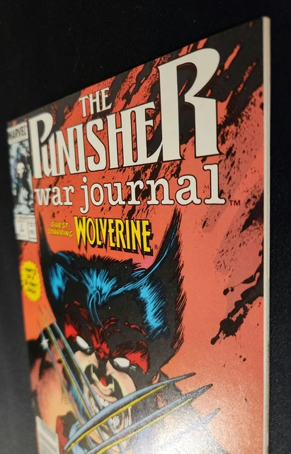 Punisher War Journal 6 Marvel Comics 1989 Jim Lee NEWSSTAND NM! 💀💀💀 5