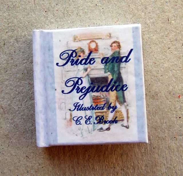 Dollshouse Miniature Book - Illustrated Pride & Prejudice