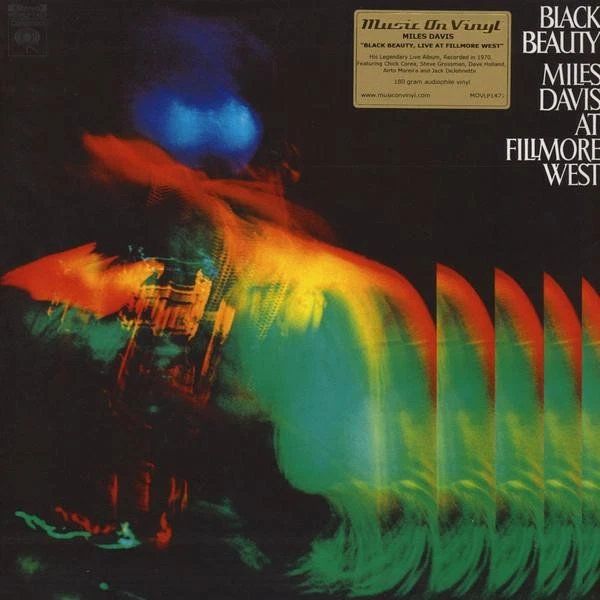 MILES DAVIS BLACK Beauty (Miles Davis At Fillmore West) Double LP 