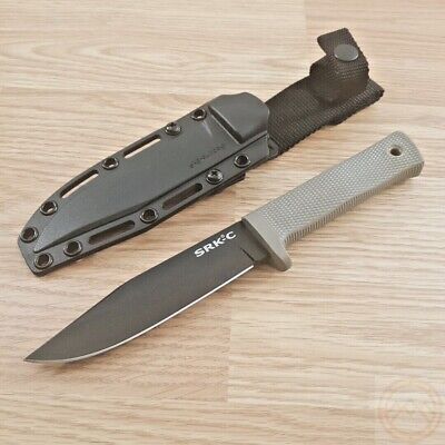 Cold Steel SRK Compact Fixed Knife 5" SK-5 Steel Blade Dark FDE Kray-Ex Handle
