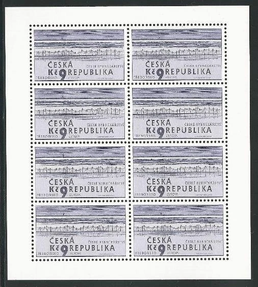 Tschechische Republik aus 2001 ** postfrisch Kleinbogen MiNr.289 - Europa!