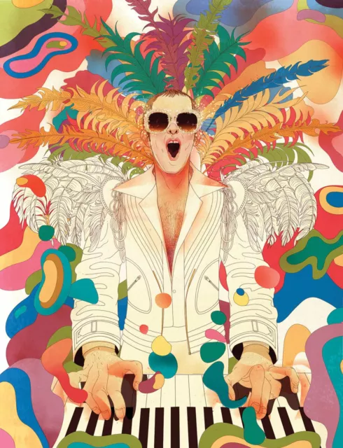 Elton John - Farewell Tour - HD Print Poster Artwork A3 - FREE NEXT DAY DELIVERY