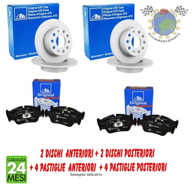 KIT DISCHI E Pastiglie Anteriori Ate S218191396Aa EUR 74,90 - FR