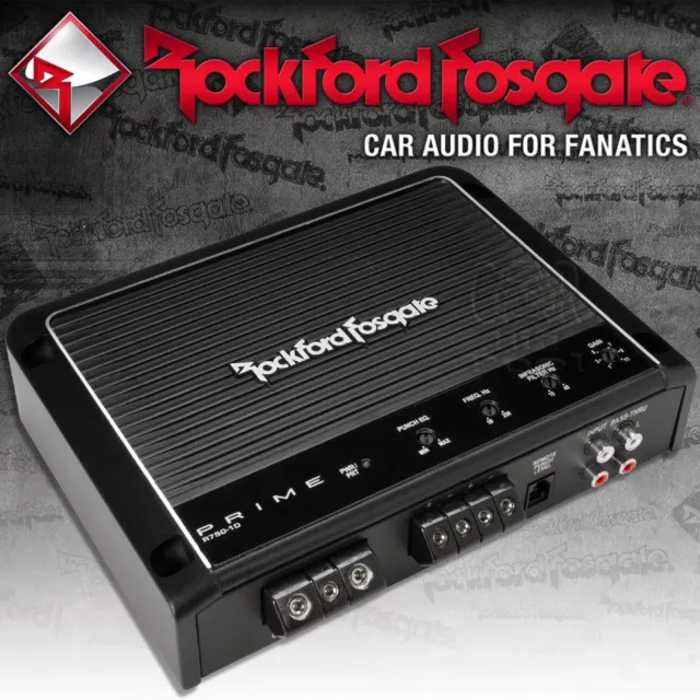 Rockford Fosgate Prime Serie R750-1D Monoblock Amp Endstufe Mono Verstärker