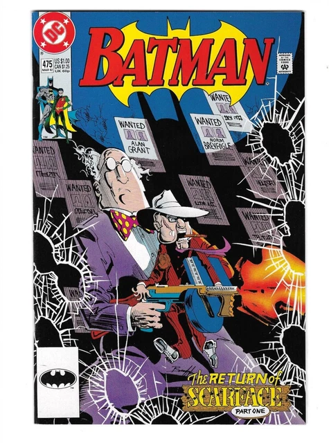 1992 Dc Batman #675  Key 1St Renee Montoya (Question), Scarface, Alan Grant Vf+