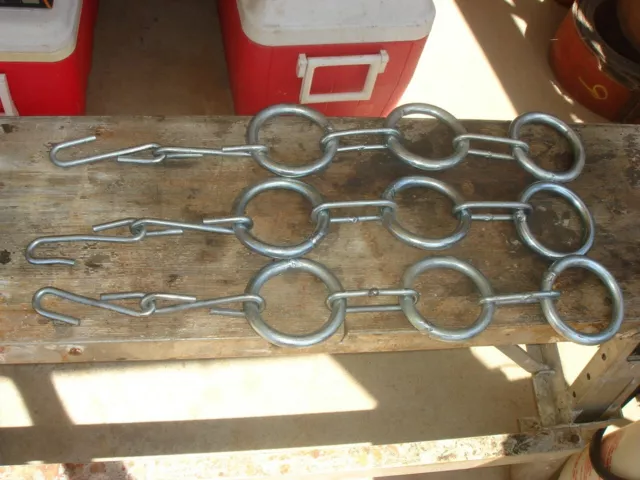 3 Grain Seed Drill Covering Drag Chain 22 -1/2" Round Heavy Links 1/2"X 3 1/2" 3 Grain Seed Drill Covering Drag Chain 22 -1/2" Round Heavy Links 1/2"X 3 1/2"