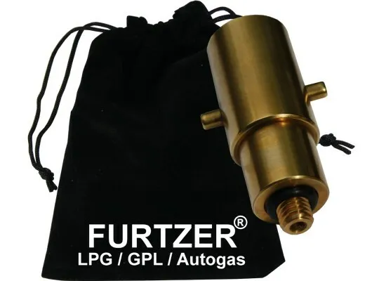 LPG GPL Autogas Tankadapter M10 BAJONETT kurz Adapter mit Beutel by Furtzer®